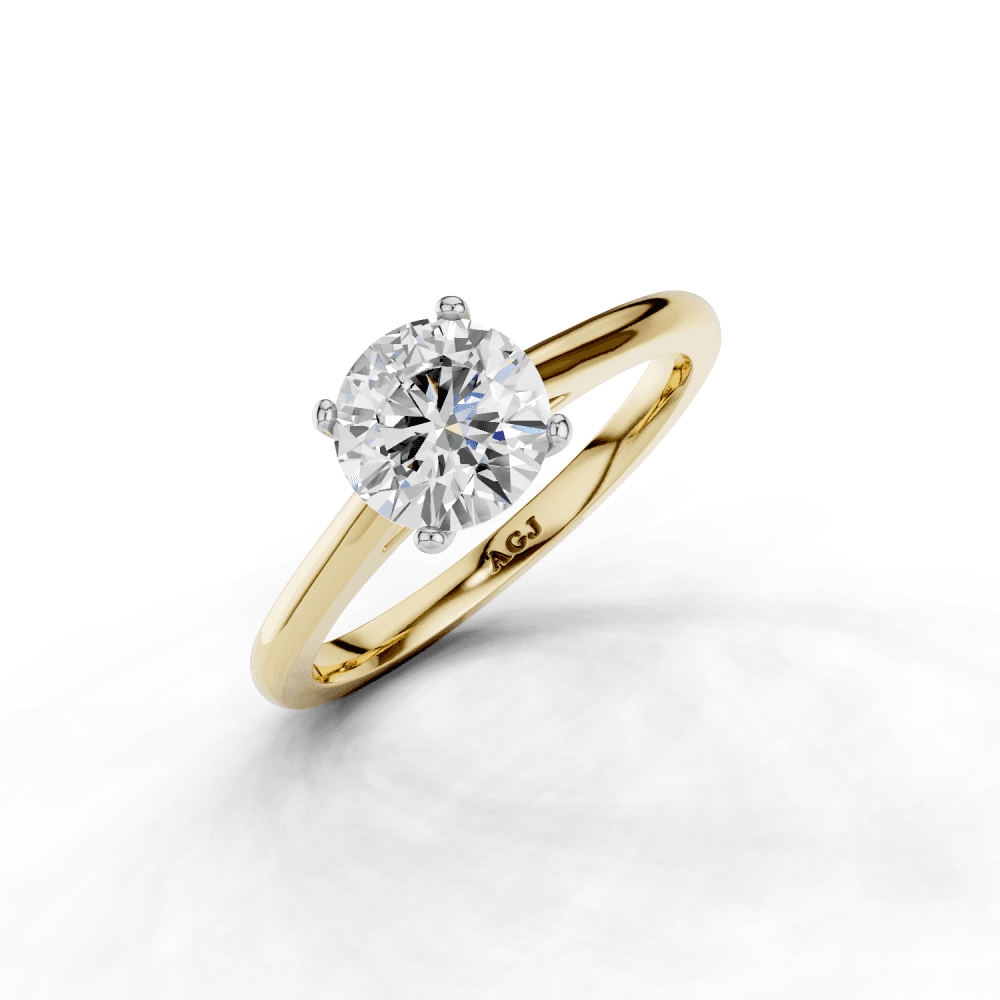 18ct White and Yellow Gold