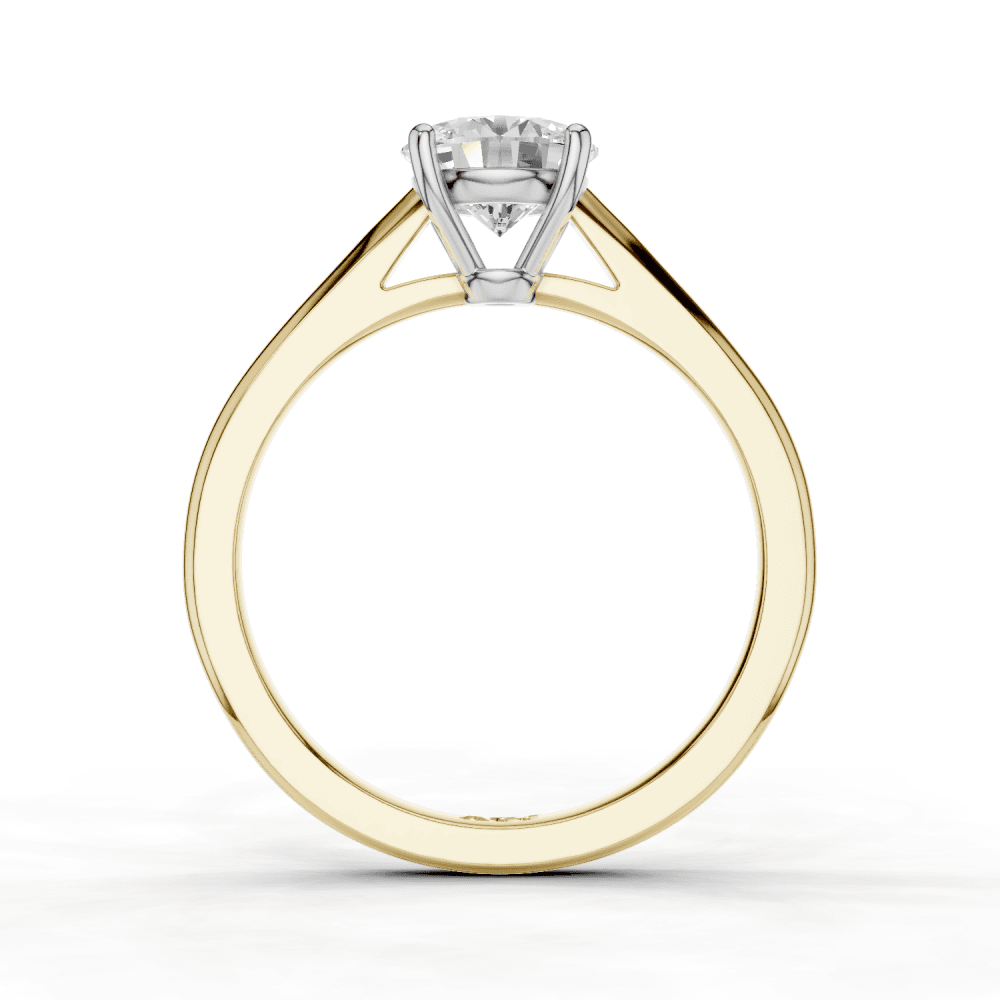 18ct White and Yellow Gold
