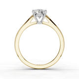 18ct White and Yellow Gold
