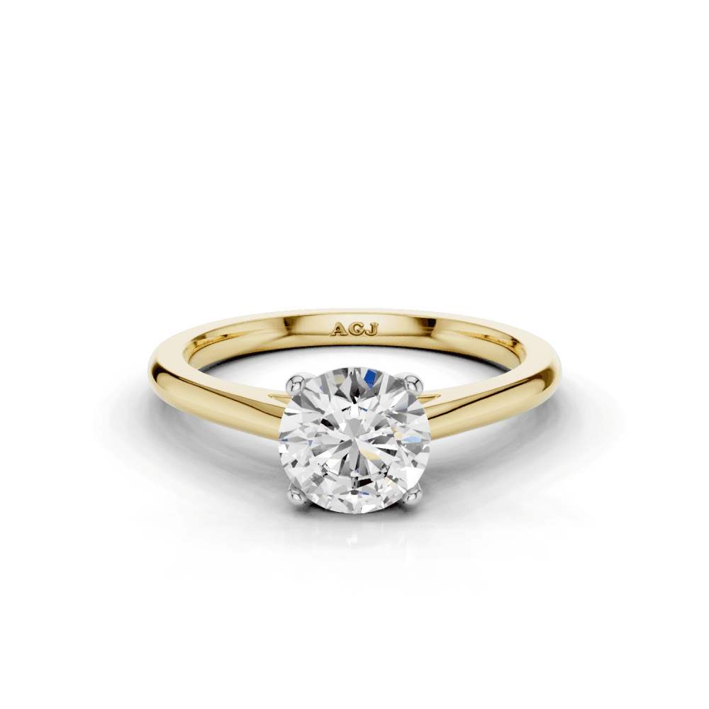 18ct White and Yellow Gold