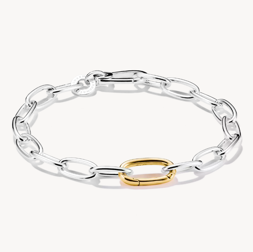Thomas Sabo Sterling Silver Connect Charm Bracelet