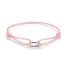 Thomas Sabo Sterling Silver Pink Connect Charm Bracelet