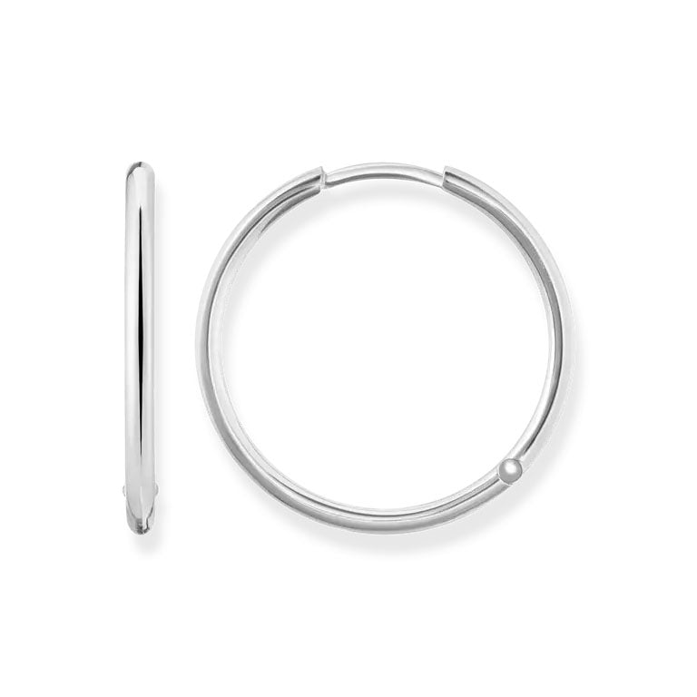 Thomas Sabo Sterling Silver Large Hoop Earrings