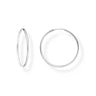 Thomas Sabo Sterling Silver Large Hoop Earrings