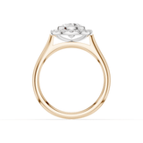 18ct White and Rose Gold