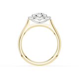 18ct White and Yellow Gold