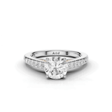 18ct White and Rose Gold