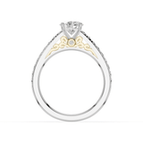 18ct White and Yellow Gold
