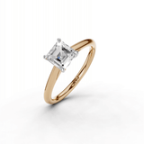 18ct White and Rose Gold