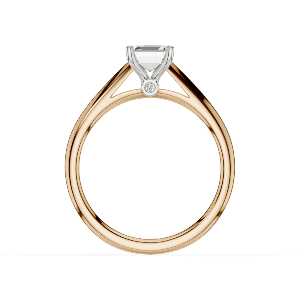 18ct White and Rose Gold