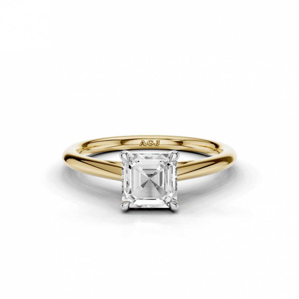18ct White and Yellow Gold