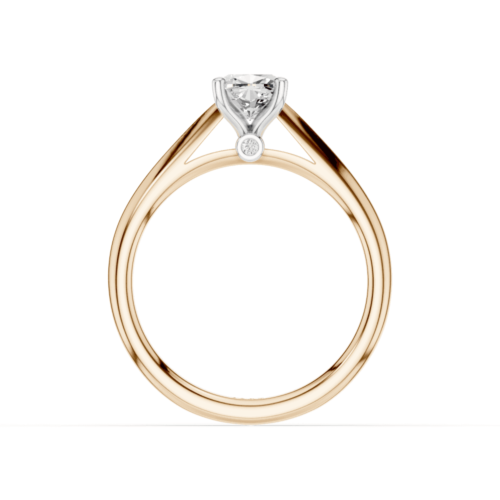 18ct White and Rose Gold