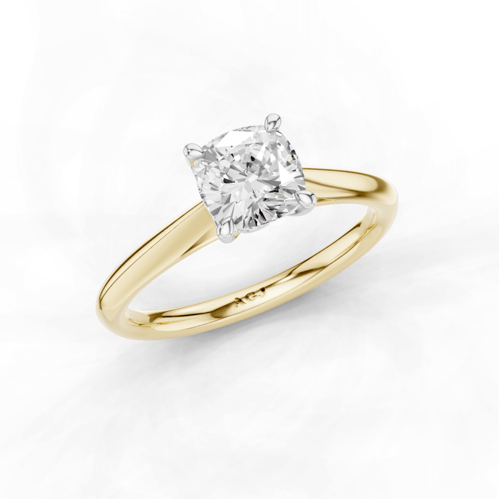 18ct White and Yellow Gold