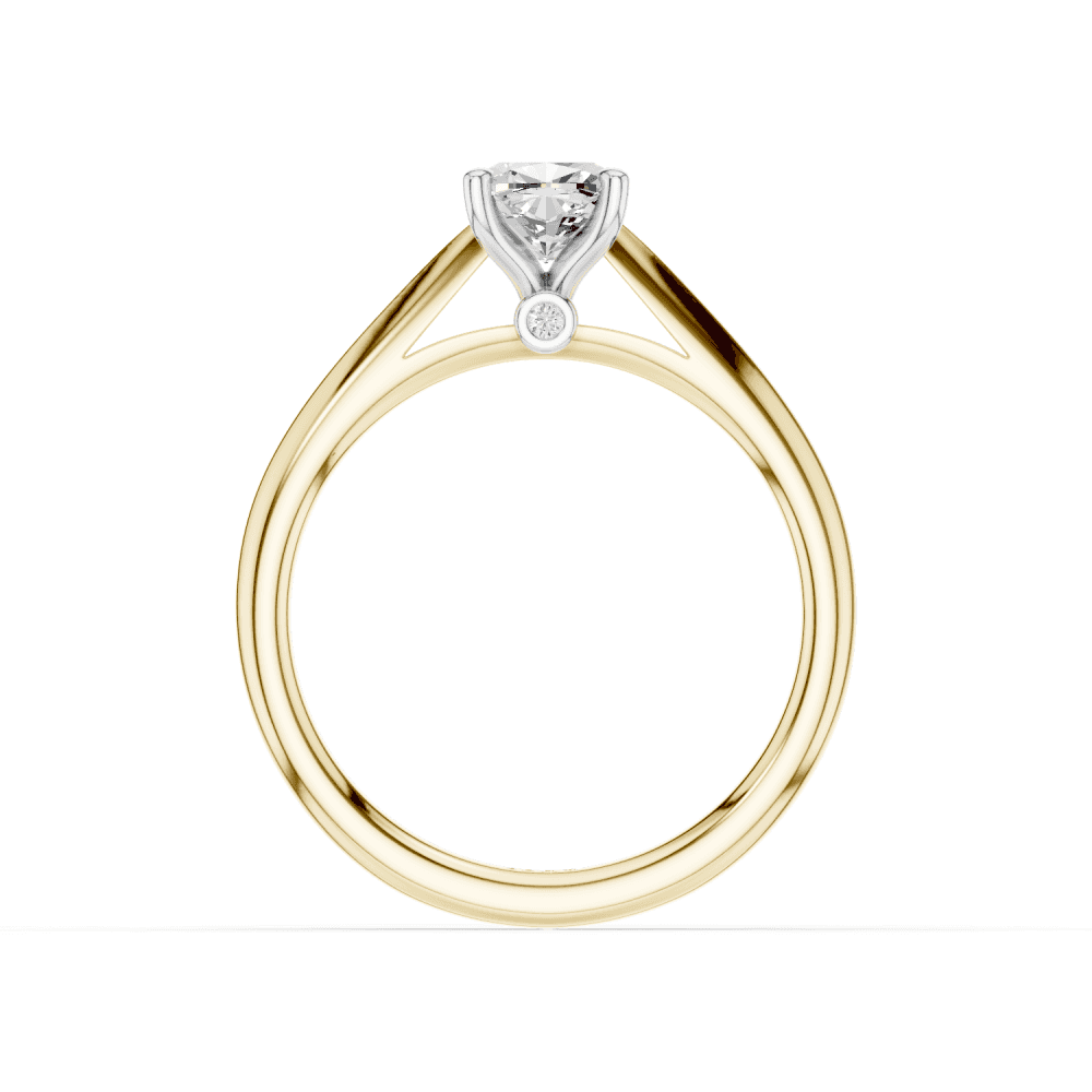 18ct White and Yellow Gold