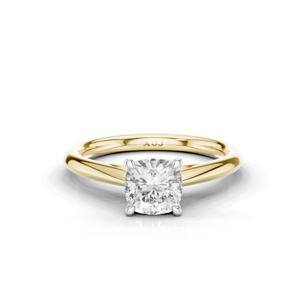 18ct White and Yellow Gold