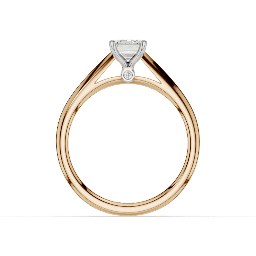18ct White and Rose Gold