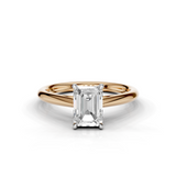 18ct White and Rose Gold