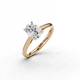 18ct White and Rose Gold