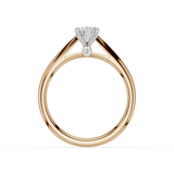 18ct White and Rose Gold