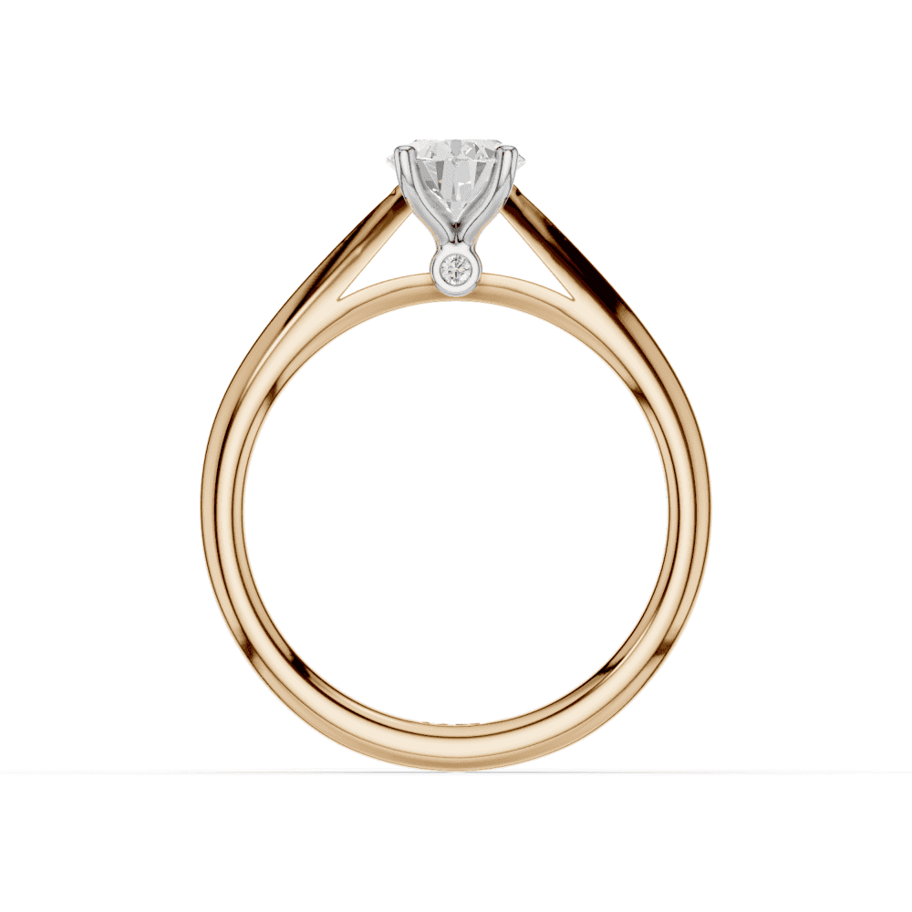 18ct White and Rose Gold
