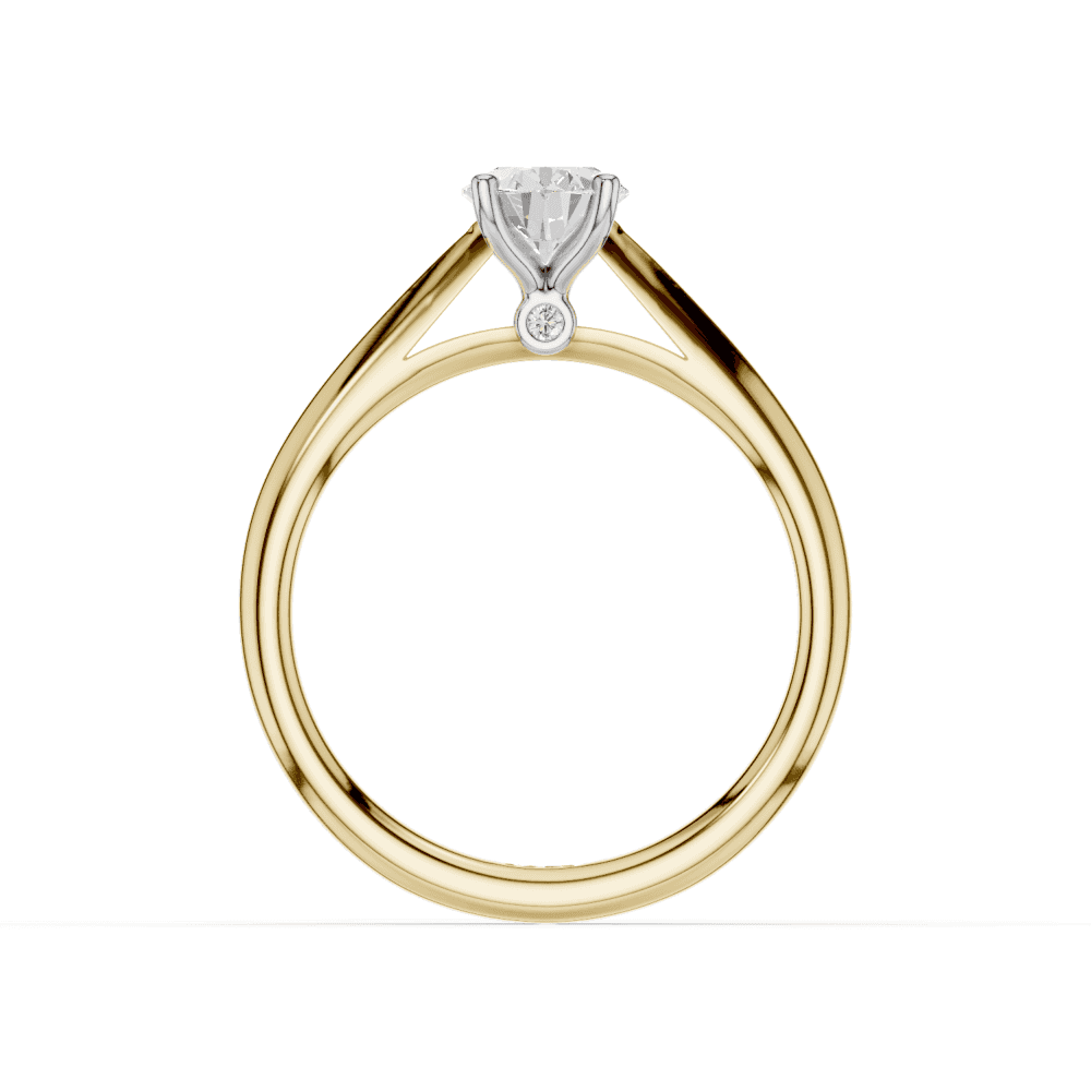 18ct White and Yellow Gold