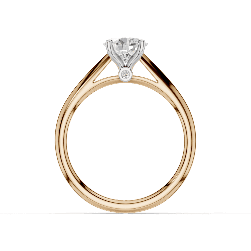 18ct White and Rose Gold