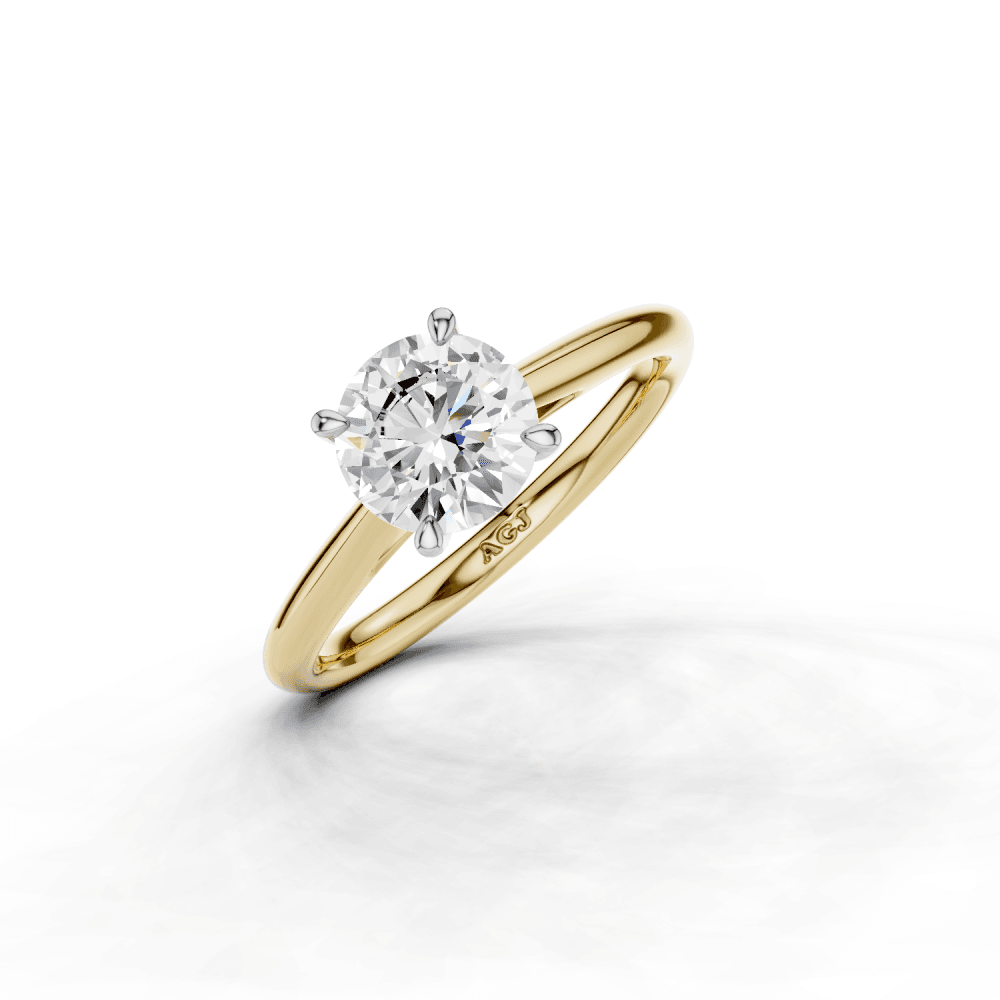 18ct White and Yellow Gold