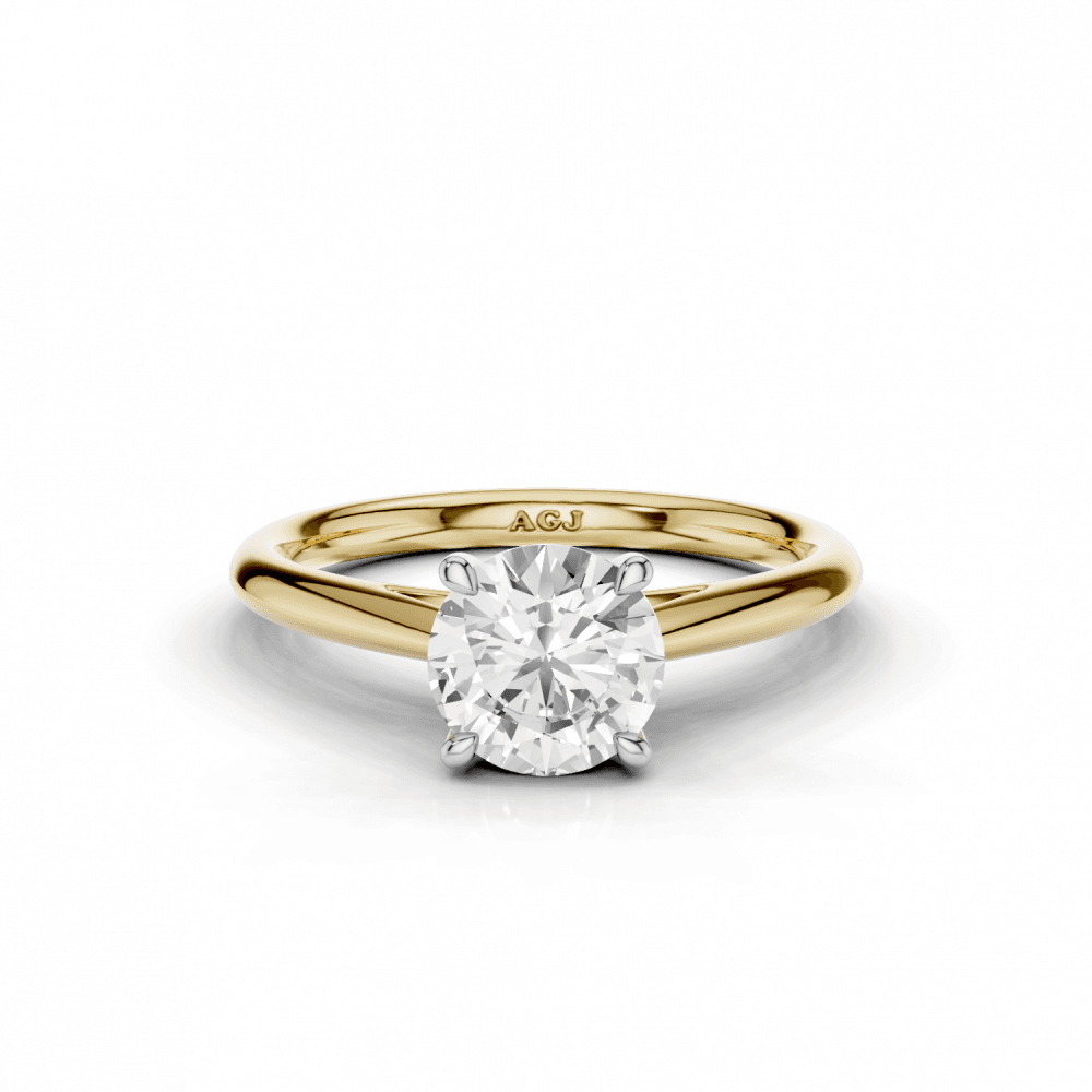 18ct White and Yellow Gold