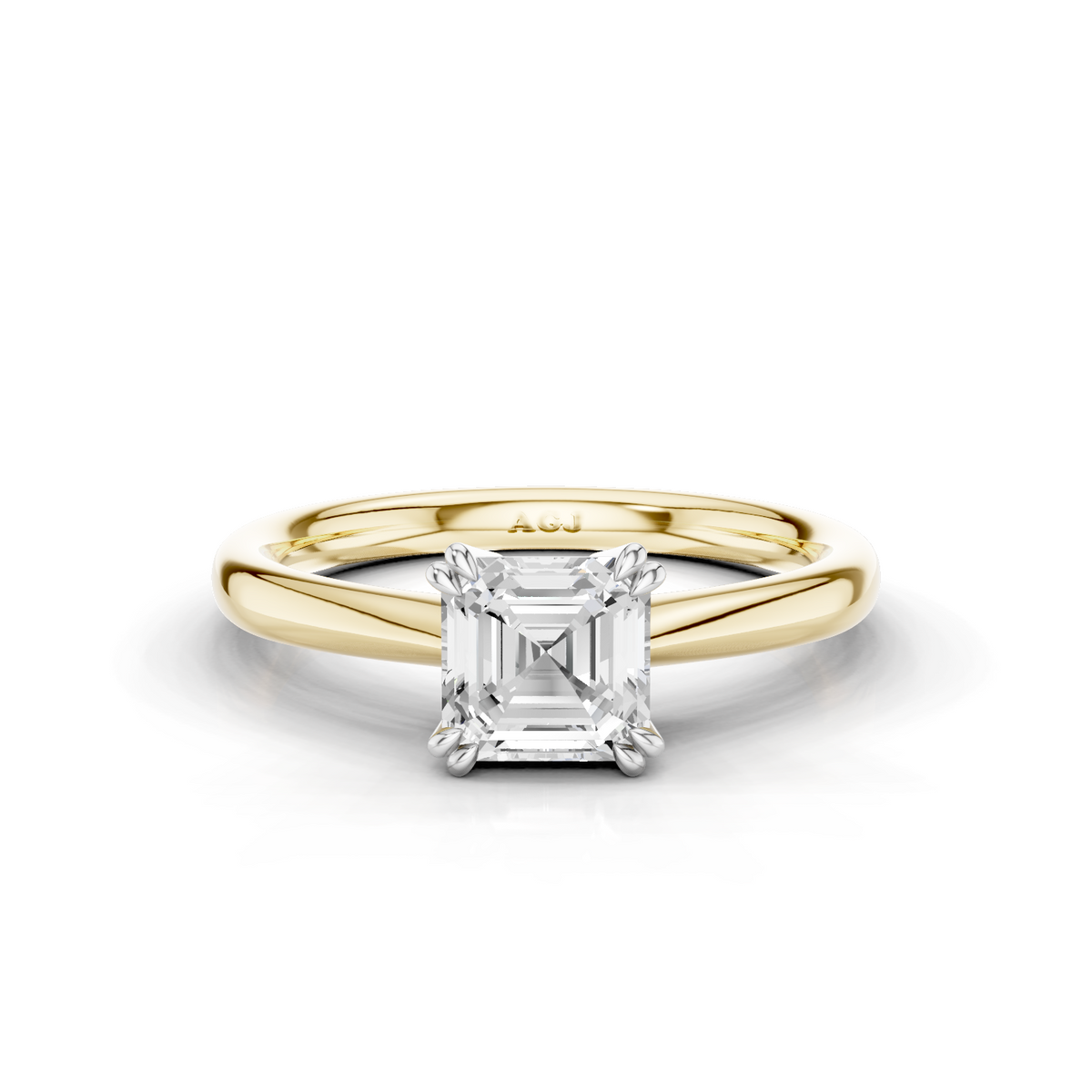 18ct White and Yellow Gold