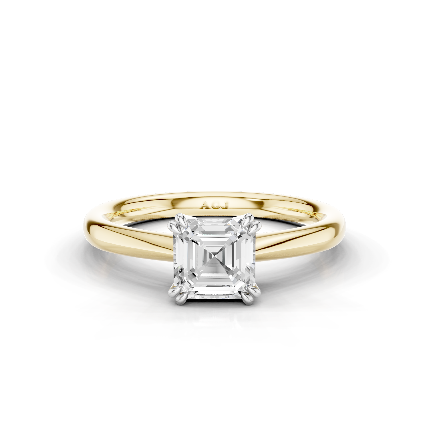 18ct White and Yellow Gold