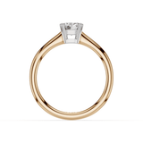 18ct White and Rose Gold