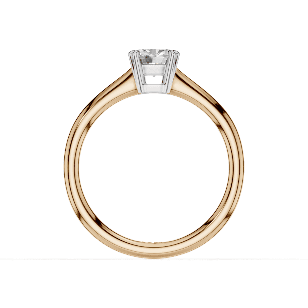 18ct White and Rose Gold