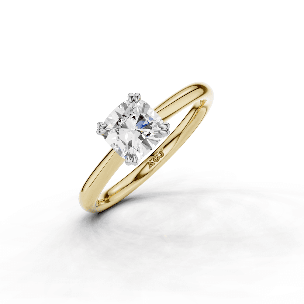 18ct White and Yellow Gold