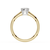 18ct White and Yellow Gold