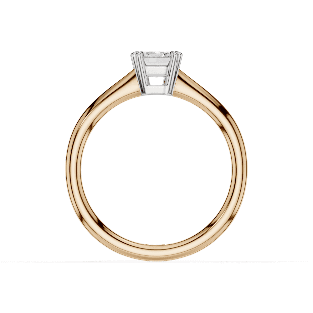 18ct White and Rose Gold
