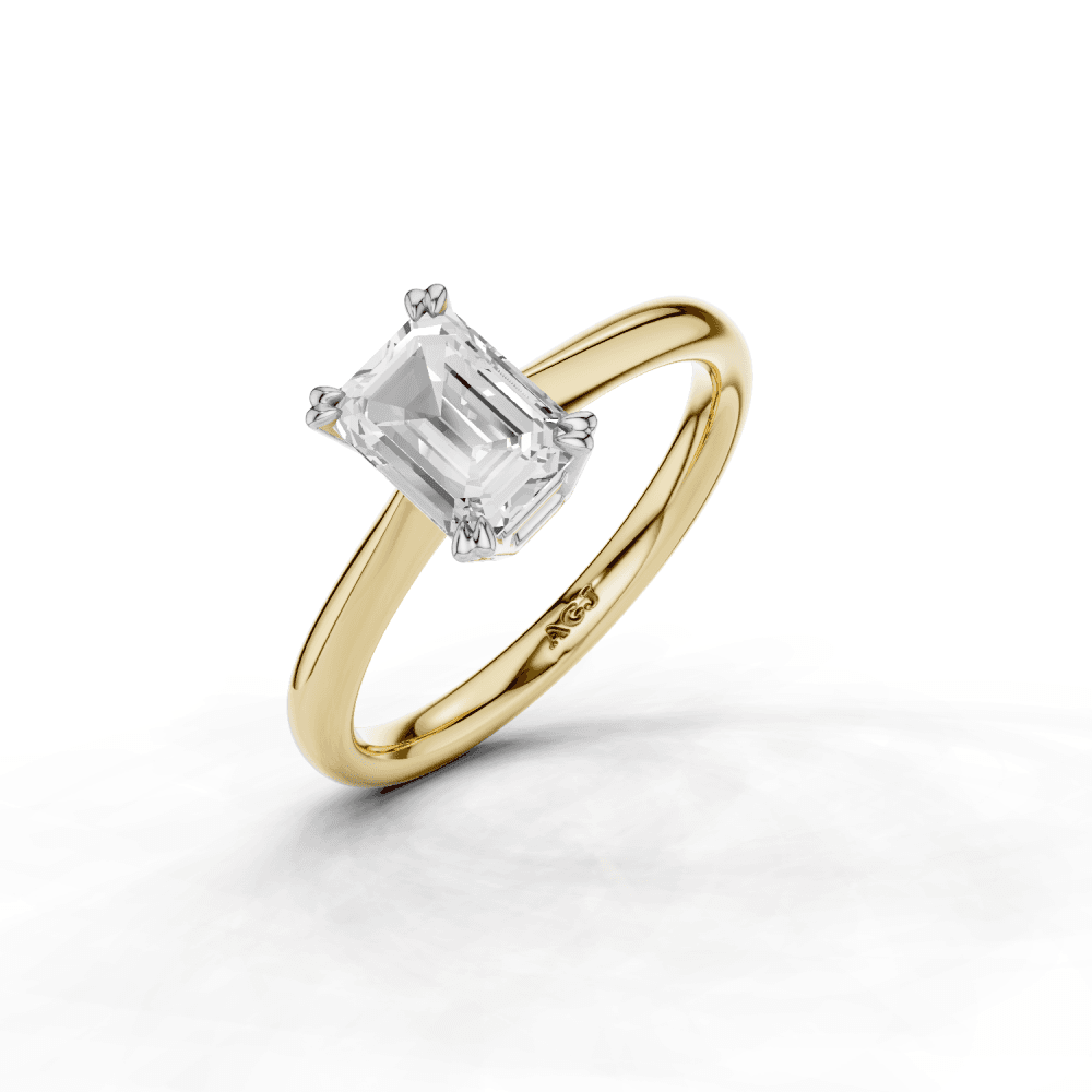 18ct White and Yellow Gold