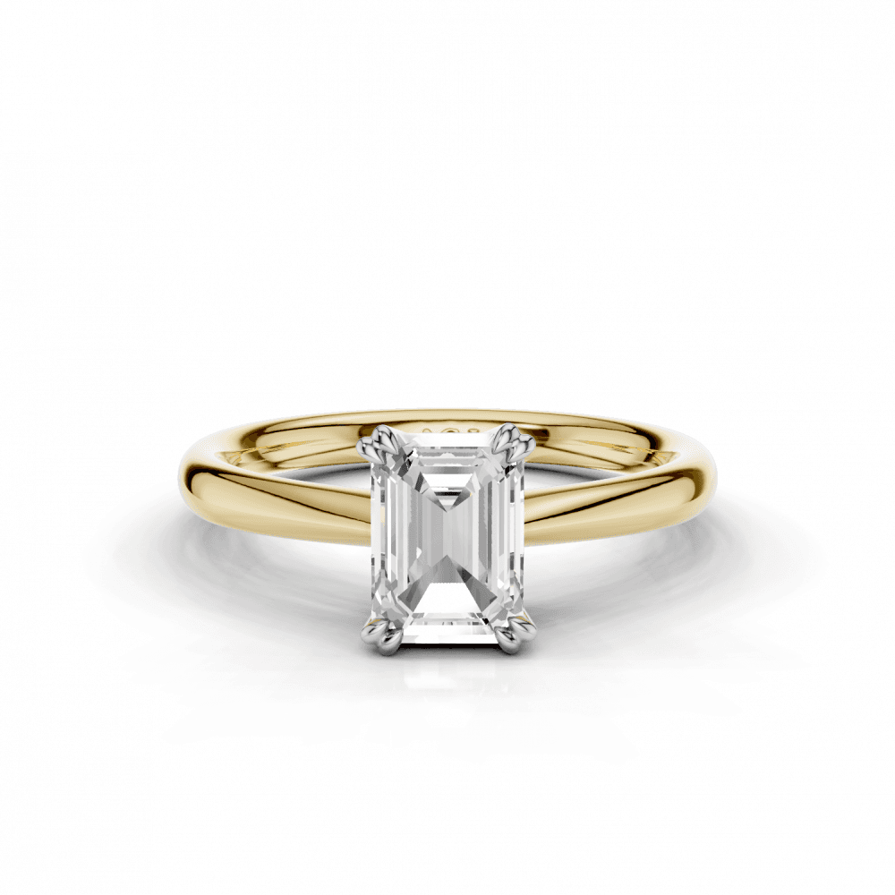 18ct White and Yellow Gold