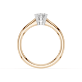 18ct White and Rose Gold