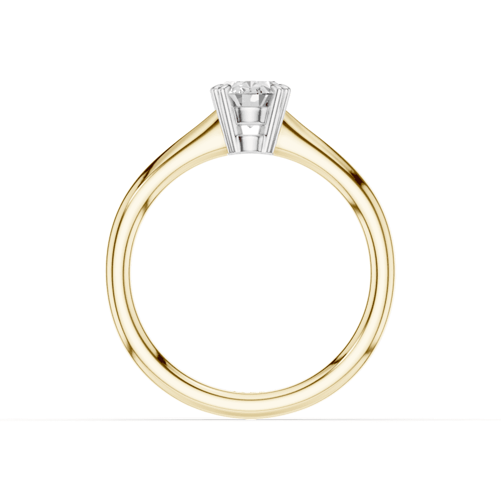 18ct White and Yellow Gold