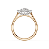 18ct White and Rose Gold