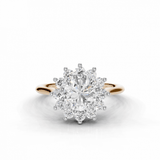 18ct White and Rose Gold