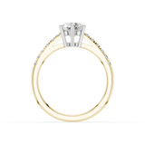 18ct White and Yellow Gold