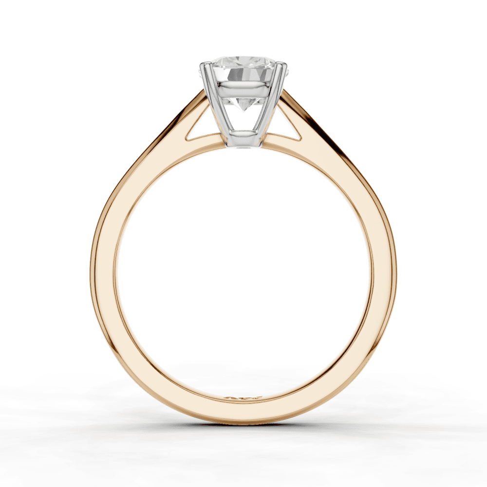 18ct White and Rose Gold
