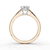 18ct White and Rose Gold