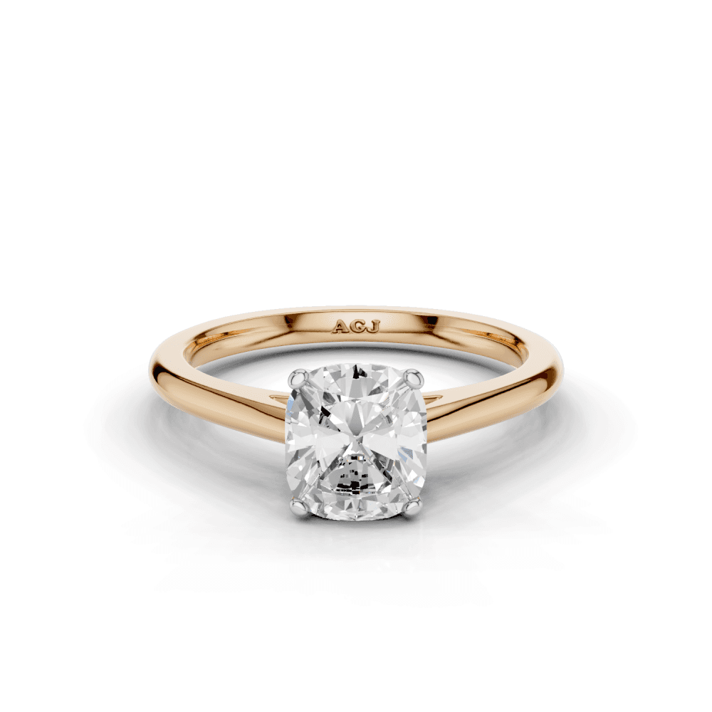18ct White and Rose Gold