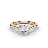 18ct White and Rose Gold