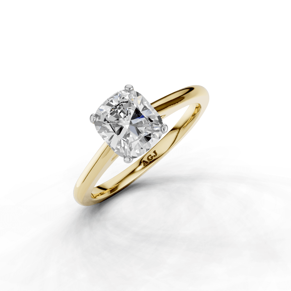 18ct White and Yellow Gold