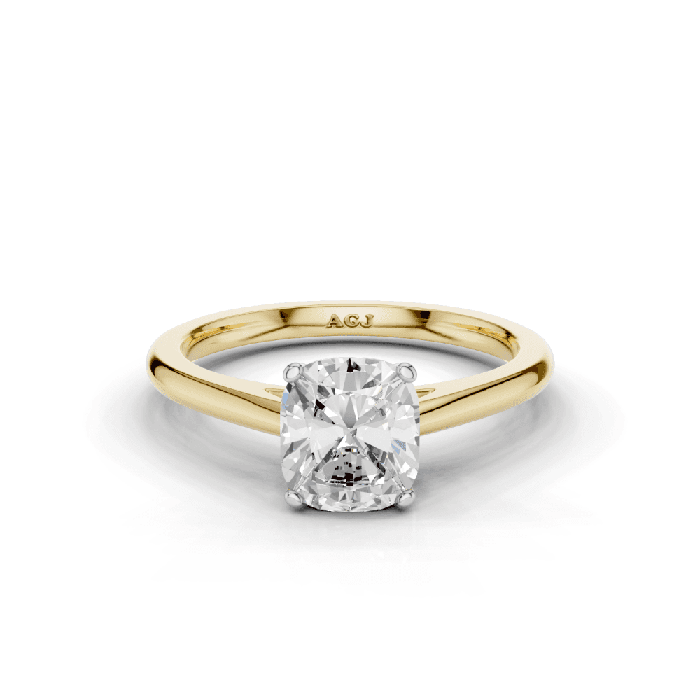18ct White and Yellow Gold
