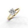 Bluebell Cushion Cut Diamond Solitaire Ring