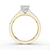 18ct White and Yellow Gold